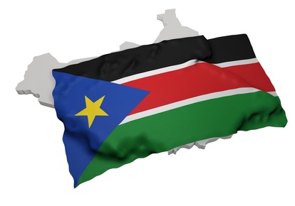 Flagge Südsudan