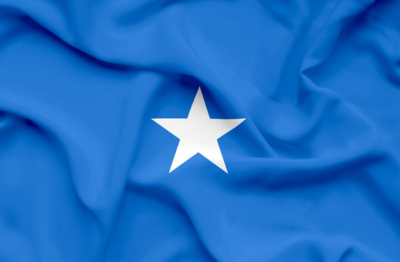 Set of various Somalia flags